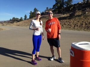 Dad and daughter train for their first half marathon together!