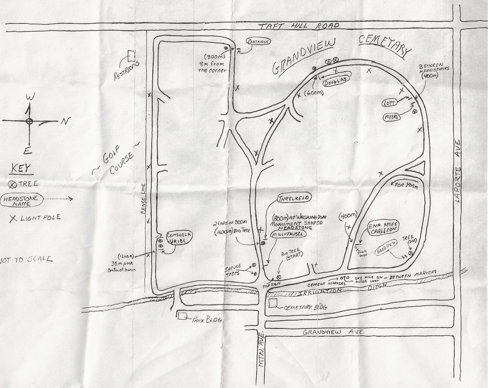 Cemetary Map